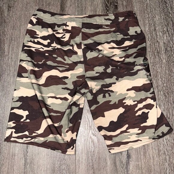 ONEILL MENS CAMO HYPERFREAK BOARD SHORTS SIZE 32 Camouflage Swim Trunks Suit - Picture 4 of 4